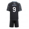 Aston Villa Harvey Elliott #9 Bortedraktsett Barn 2025-26 Kortermet (+ korte bukser)
